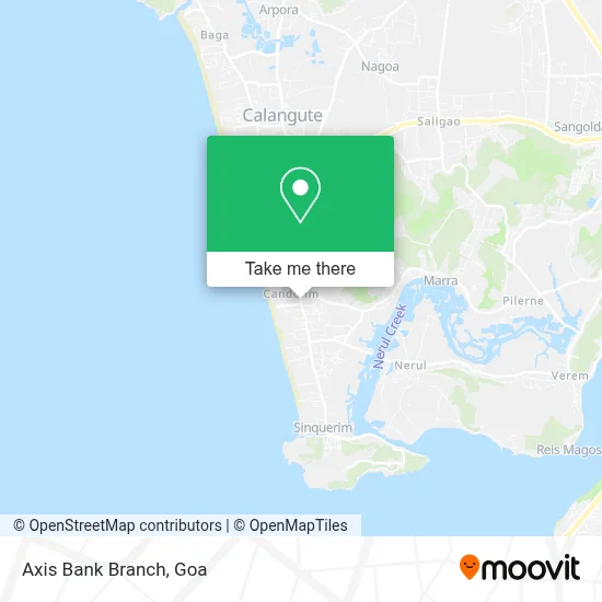 Axis Bank Branch map