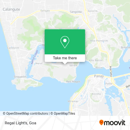 Regal  Light's map