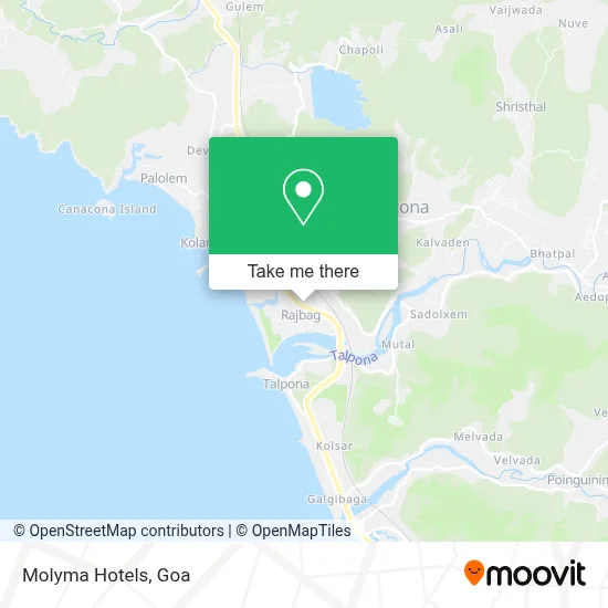 Molyma Hotels map