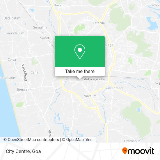 City Centre map