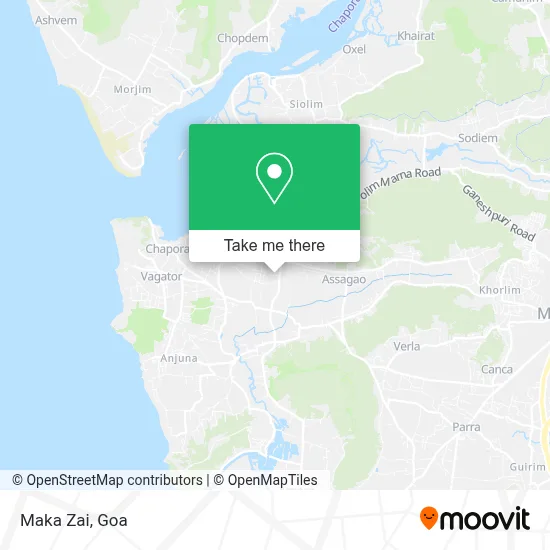 Maka Zai map