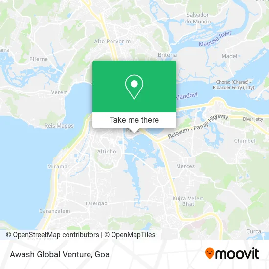 Awash Global Venture map