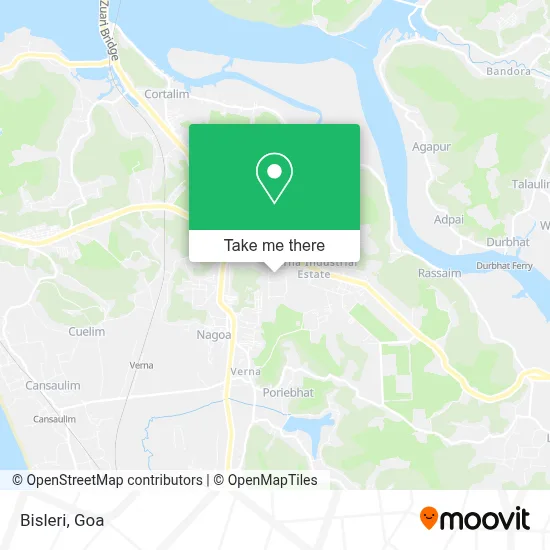 Bisleri map