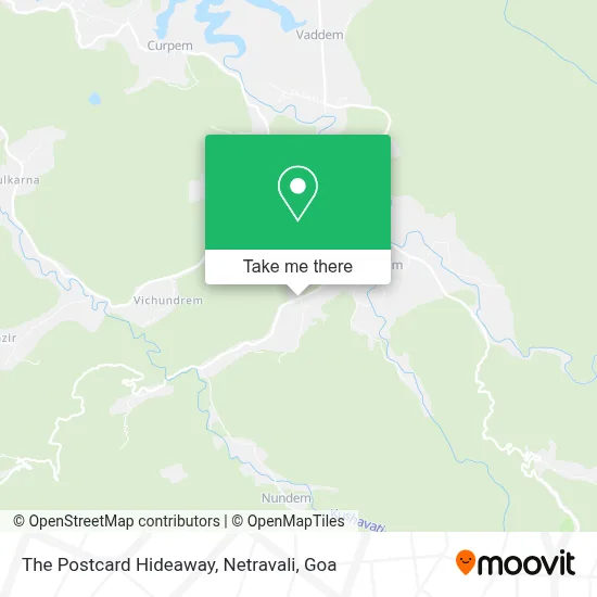 The Postcard Hideaway, Netravali map