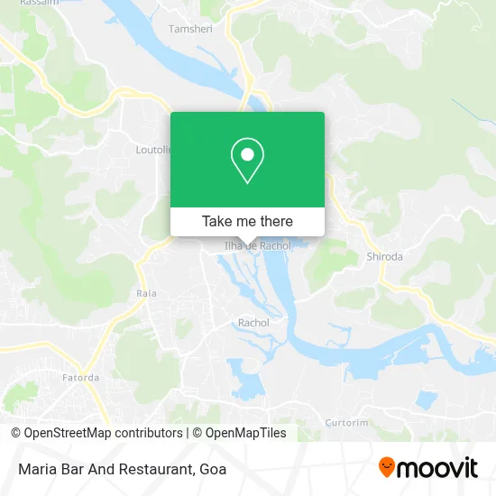 Maria Bar And Restaurant map