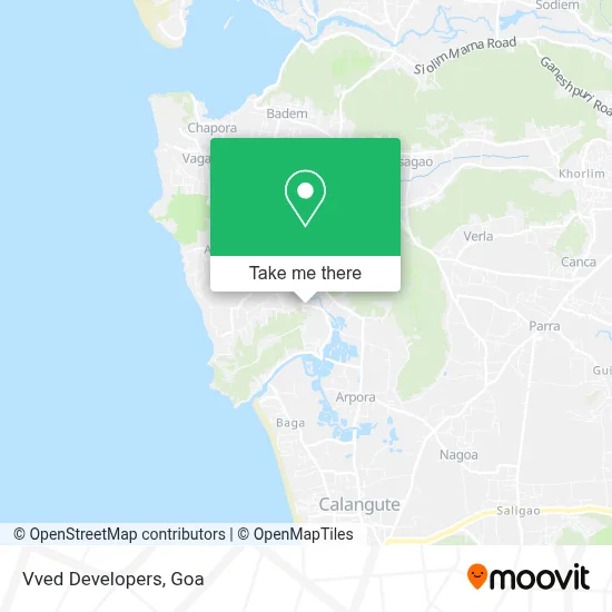 Vved Developers map