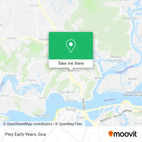 Pley Early Years map