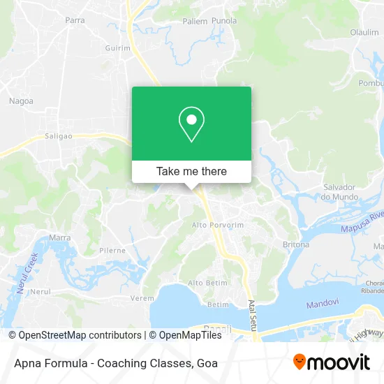 Apna Formula - Coaching Classes map