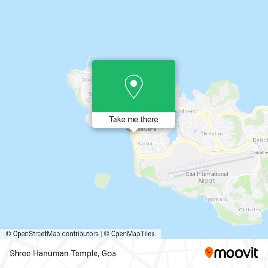Shree Hanuman Temple map
