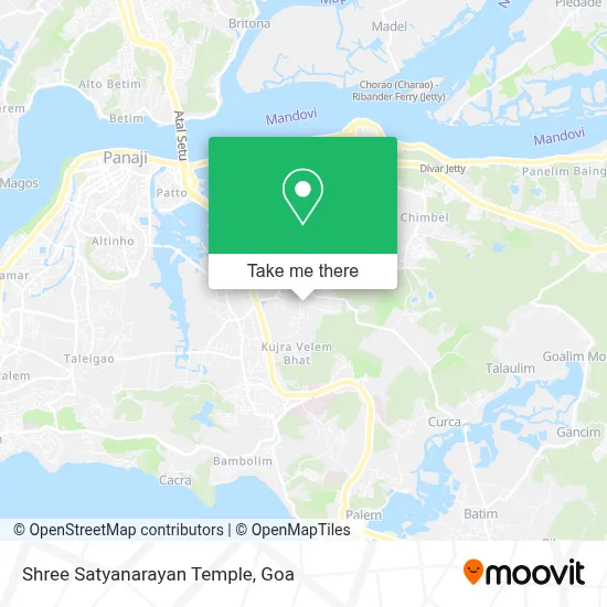 Shree Satyanarayan Temple map