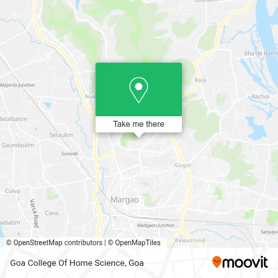 Goa College Of Home Science map
