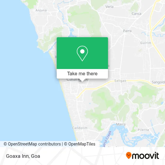 Goaxa Inn map