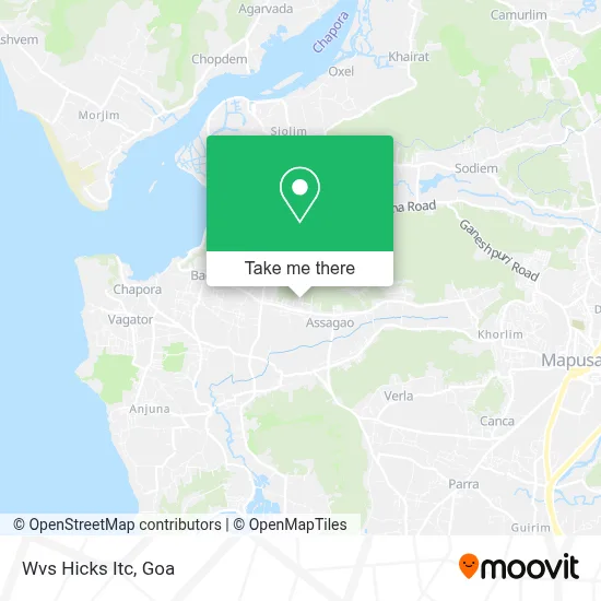 Wvs Hicks Itc map