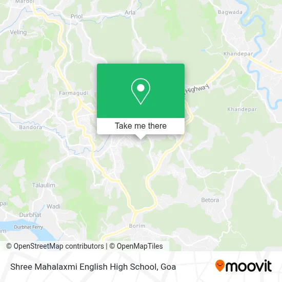 Shree Mahalaxmi English High School map