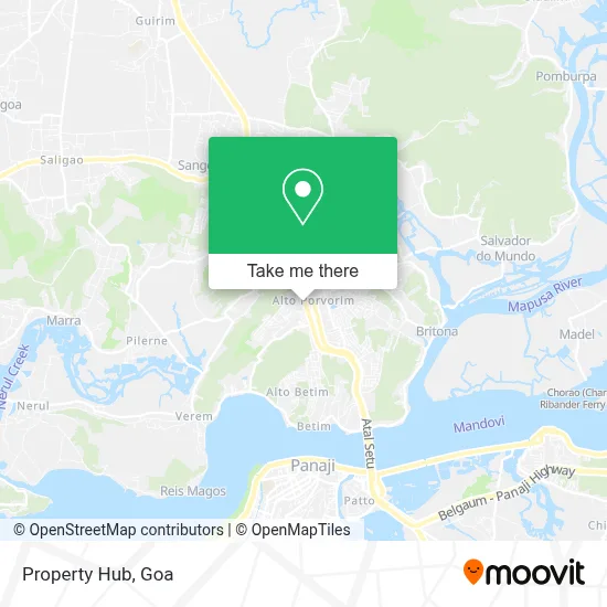 Property Hub map