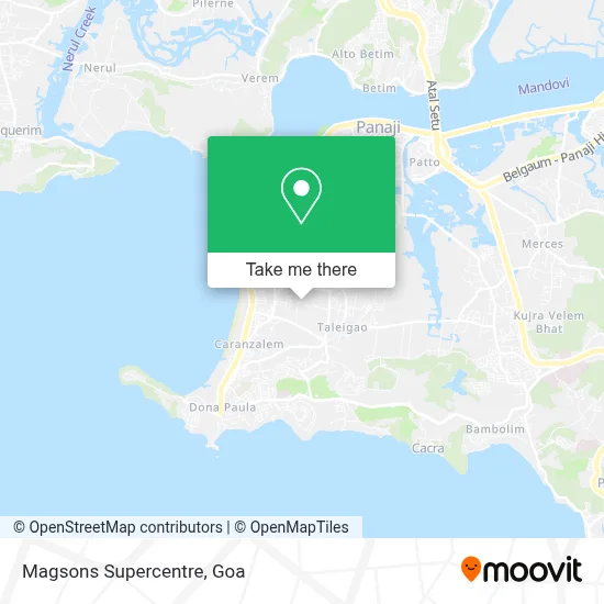 Magsons Supercentre map