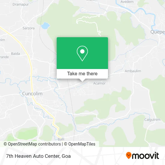 7th Heaven Auto Center map
