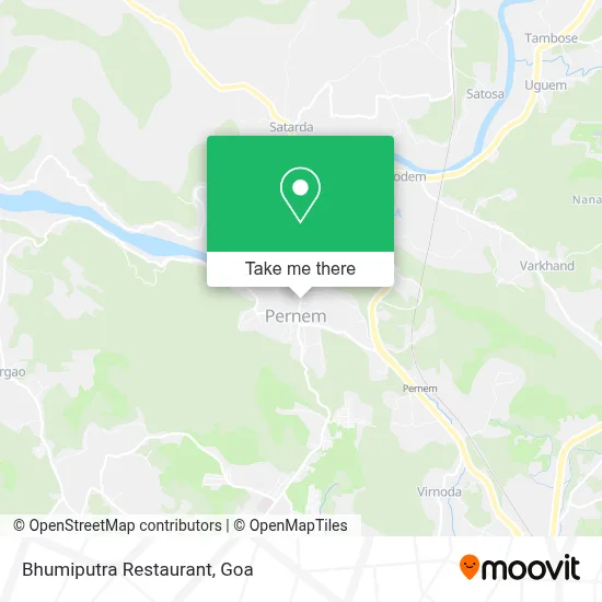 Bhumiputra Restaurant map