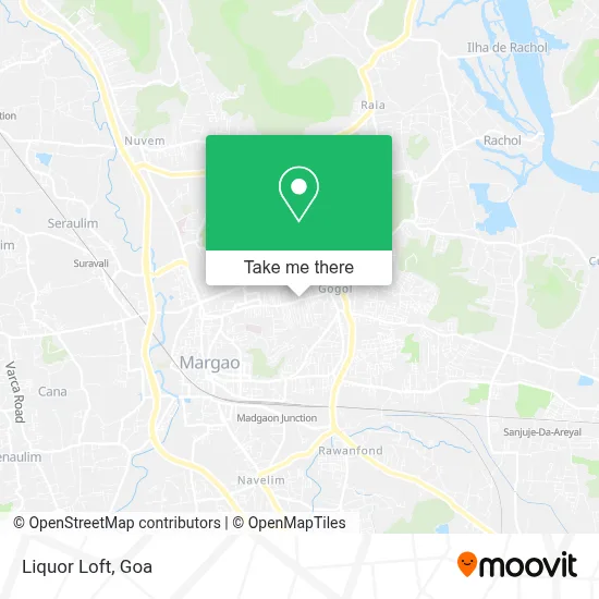 Liquor Loft map