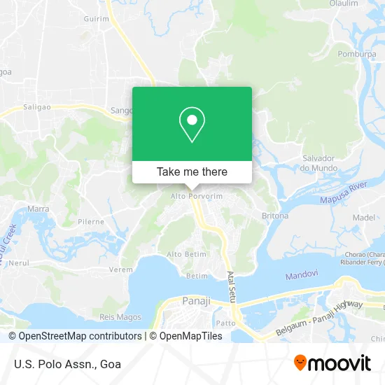 U.S. Polo Assn. map