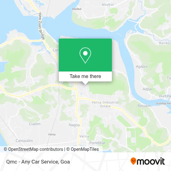 Qmc - Any Car Service map
