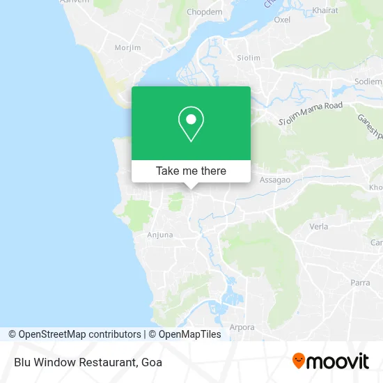 Blu Window Restaurant map
