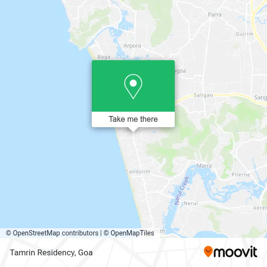 Tamrin Residency map