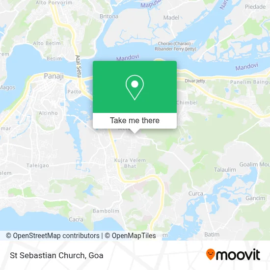 St Sebastian Church map