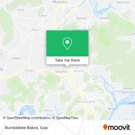 Bumblebee Bakes map