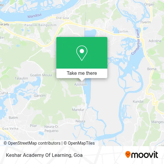 Keshar Academy Of Learning map