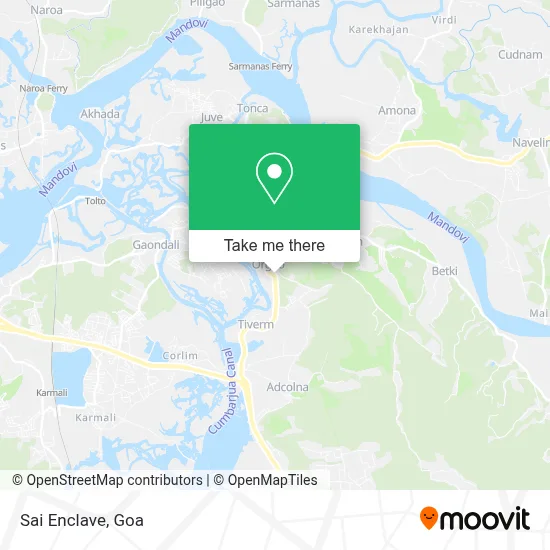 Sai Enclave map