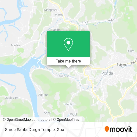 Shree Santa Durga Temple map