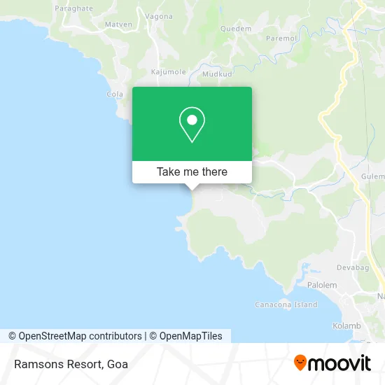 Ramsons Resort map