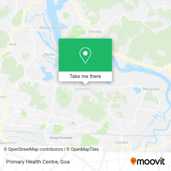 Primary Health Centre map