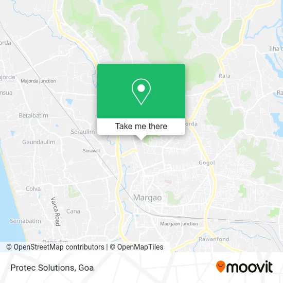 Protec Solutions map