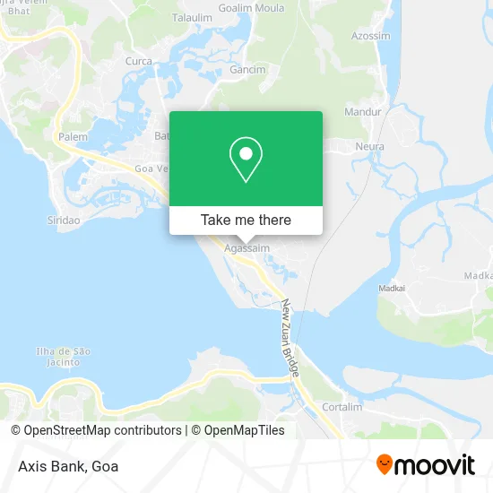Axis Bank map