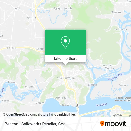 Beacon - Solidworks Reseller map