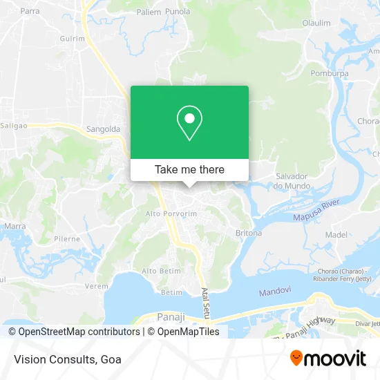 Vision Consults map