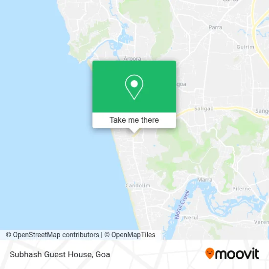 Subhash Guest House map