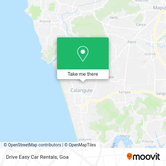 Drive Easy Car Rentals map