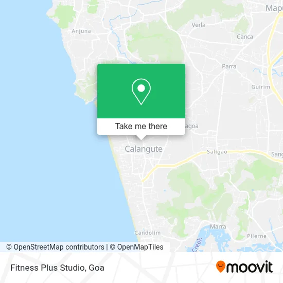 Fitness Plus Studio map