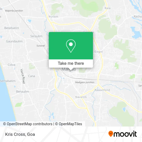 Kris Cross map