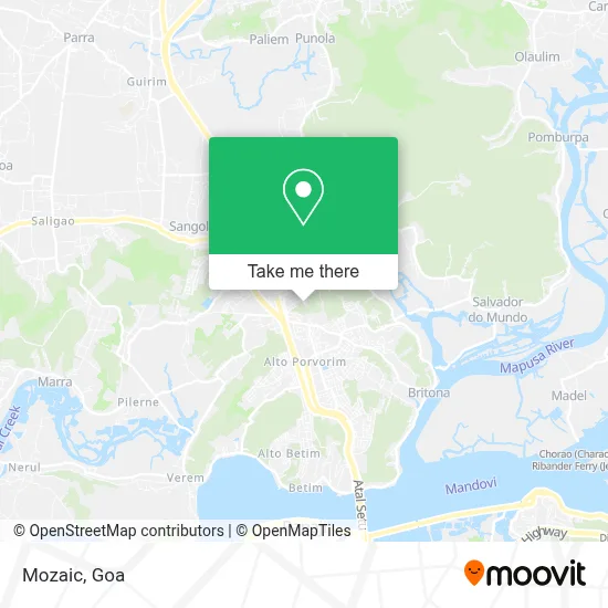 Mozaic map