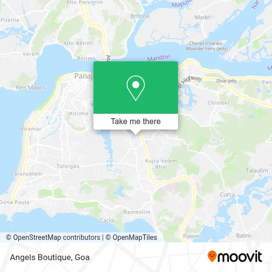 Angels Boutique map