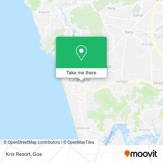 Kris Resort map