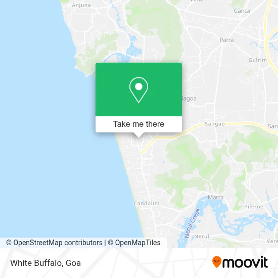 White Buffalo map