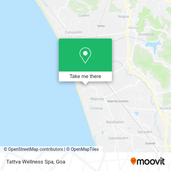 Tattva Wellness Spa map