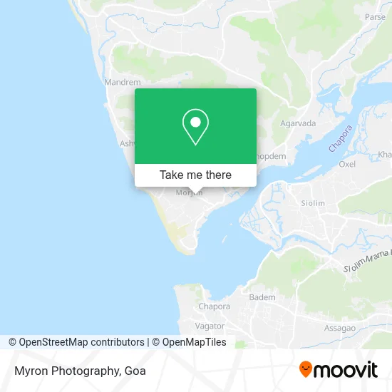 Myron Photography map