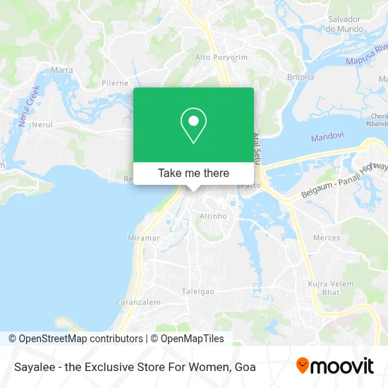 Sayalee - the Exclusive Store For Women map