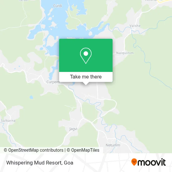 Whispering Mud Resort map